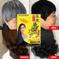 Black Long Lasting Hair Color Hair Dye Natural Ginger Extracts Hair Shampoo White Grey Hair Cover Up