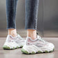 Sneaker Shoes Women Platform Shoes Summer White Wedges Sneakers Ladies Trainers Chunky Sneakers Women  Shoes
