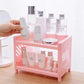 Tabletop Storage Rack Cosmetics Storage Rack Desk Organizer Rack Snack Sundries Storage Box Home Kitchen Drain Rack Home Organizer Rack