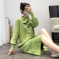 Autumn and Winter Loose Blouse Fashion Simple Jacket Young Women Sweater Dress