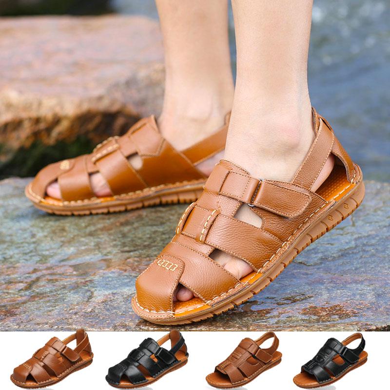 Casual Men Soft Sandals Comfortable Men Summer Sandals Men Roman Outdoor Beach Shoes Footwear Sandalias Big Size