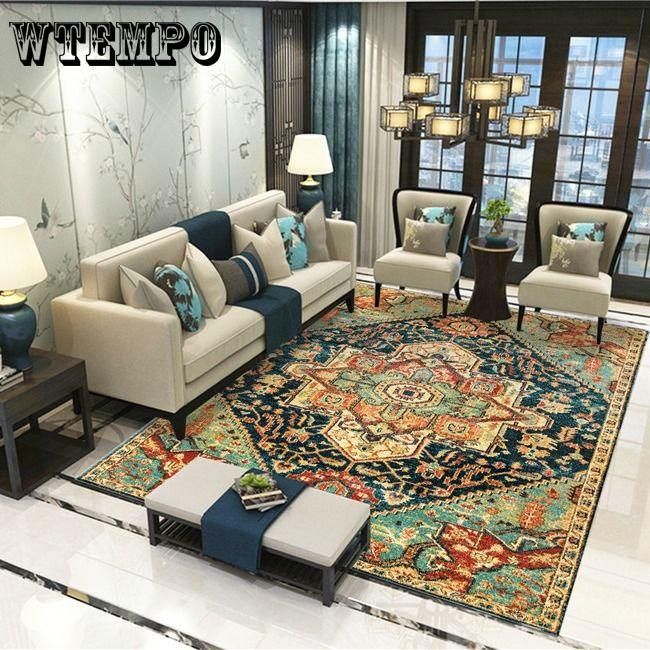 Morocco Carpet geometric Bohemia Indian Rug striped Modern Bohemia design Nordic style