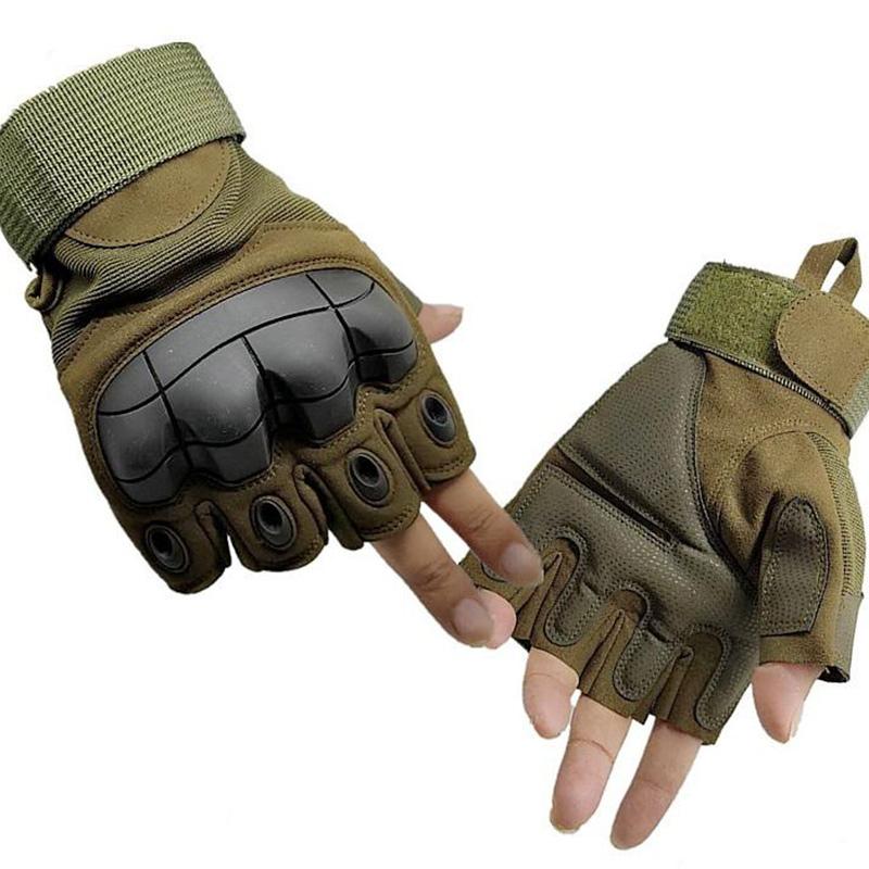 Gloves Men's Military Special Forces Tactical Gloves Men's Spring and Summer Outdoor Cycling Fitness Breathable Full-finger Half-finger Gloves