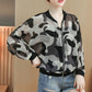 Chiffon Jacket Summer Thin Loose Camouflage Long-sleeved Sun Protection Clothing Female Bat Shirt Short Baseball Uniform