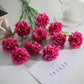 Carnation Simulation Bouquet Fake Flower Silk Flower Living Room Decoration Dining Table Decoration Plastic Flower Holiday Gift