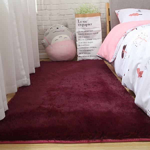 Soft Carpet Bedroom Cute Girl Heart Carpet Living Room Coffee Table Bedside Room Bay Window Floor Mat Nordic Furry Big Blanket