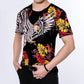 3D Animal Print Shirt Men Tees Fashion Overshirt Half Sleeve T-shirt Loose Breathable Pullover Summer