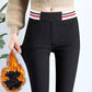 Autumn and Winter High Waist Outer Wear Leggings Women's Black Tight Trousers Feet Pants Nine-point Pants Pencil Pants