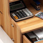 Creative Wooden Pen Holder Office Desk Shelf Student Home Small Object Storage Box