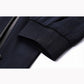 Men's Spring and Autumn Stand Collar Thin Coat Plaid Casual Slim Jacket Middle-aged High Quality Baseball Uniform Jacket