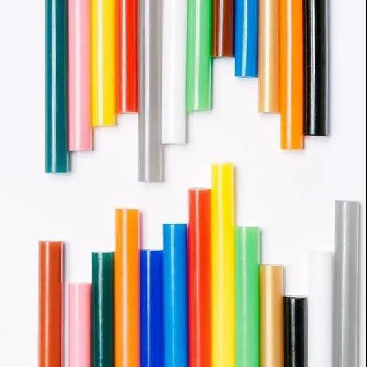 Color Electro-hot Melt Glue Stick 7mm Resin Glue Stick High Viscosity  Accessories