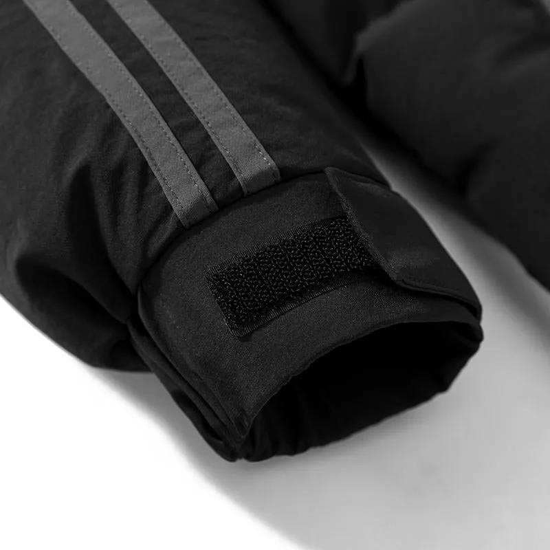 Winter Down Jacket Men's Loose Plus Size Hooded Warm Jacket