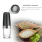 Home Use Electric Induction Stainless Steel Pepper Grinder Grinding Bottle
