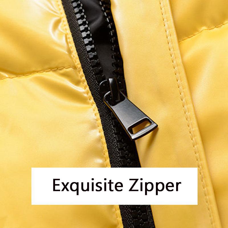 Winter Padded Jacket Men's Thick Padded Jacket Winter Students Korean Style Trend Down Padded Jacket Handsome Casual Men's Clothing