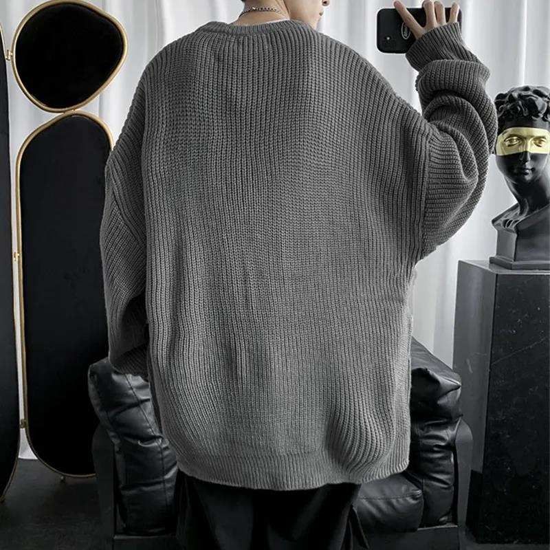 Winter Warm and Comfortable Loose Sweater Men's Versatile Thickened Bottoming Sweater