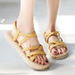 Summer Roman Sandals Students Wear Slippers Outside Women's Summer Fashion Strappy Slippers