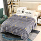 Autumn and Winter Thick Flannel Blanket Double-sided Fleece Blanket Coral Fleece Blanket Plus Velvet Breathable Bed Sheets Siesta Warm Blanket