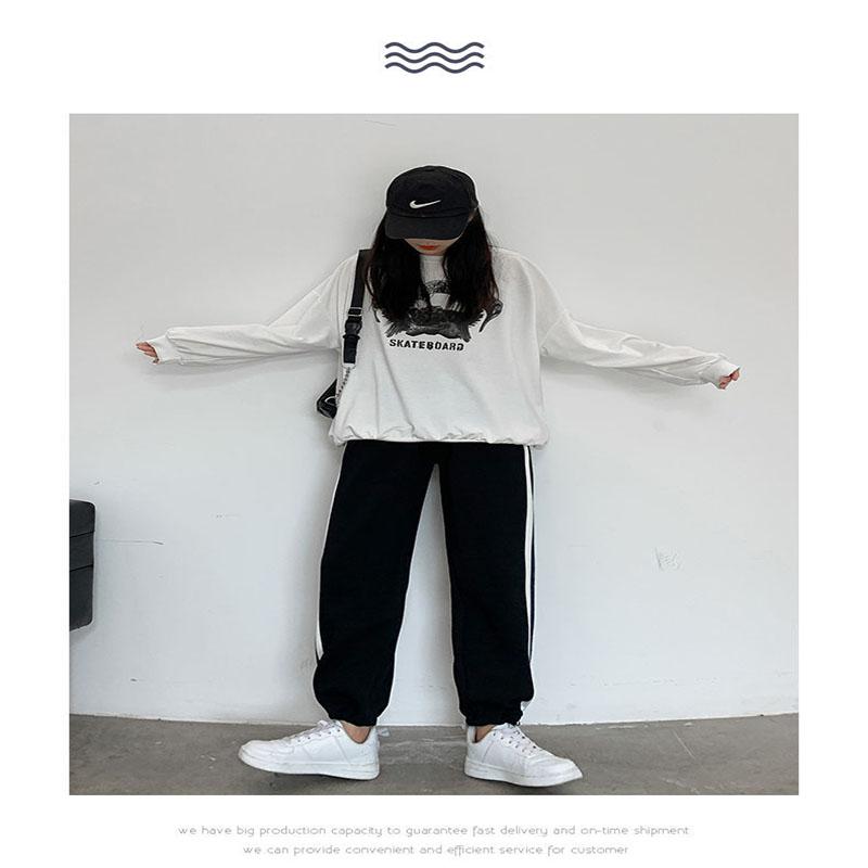 Sweatpants Women's Loose-fitting Feet Spring and Summer Plus Size All-match Thin Casual Pants