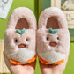 Children's Cotton Shoes Winter Baby Bags Indoor Cute Thick Soft-soled Cotton Shoes Plush Slippers
