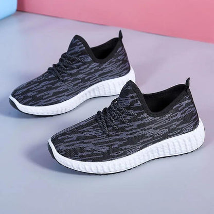 Women's Spring and Autumn Cloth Shoes Mesh Sneakers  Non-slip Casual Shoes Running Shoes