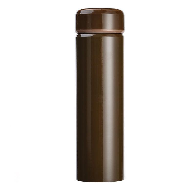 Pure Color Vacuum Flask 304 Stainless Steel Coffee Tea Water Bottle 500ml Home Outdoor Sports Water Cup