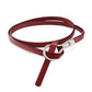 Ladies Leather Decorative Belt Knotted Cowhide Dress Thin Belt Korean Skirt Belt Girls Belt Decorative Belt