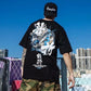 Summer Men T-shirt Chinese Harajuku Trend Personality Tees Oversized Soft Casual Tops Couple O-neck Short Sleeve Shirt