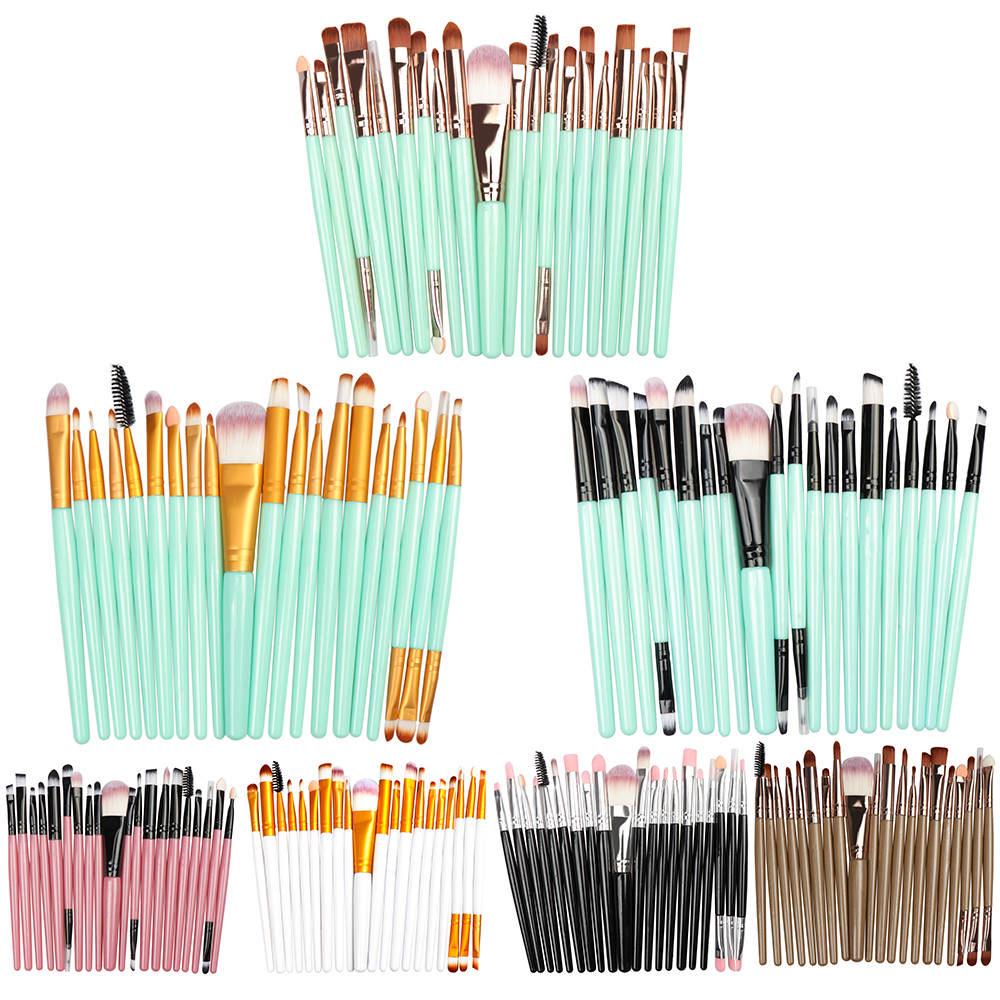 New 20 Pcs Makeup Brush Set Tools Make-up Toiletry Kit Make Up Brush Set
