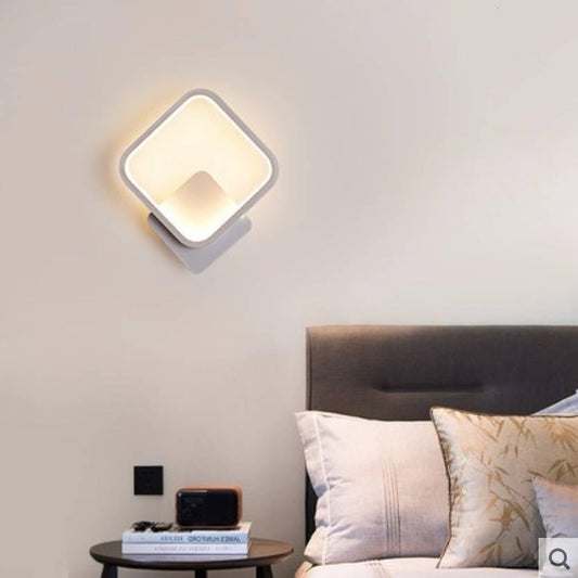 Led Bedroom Bedside Wall lamp Creative Modern Lamp Art Wall lamp Acrylic Corridor Staircase Lights
