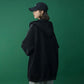 Autumn and Winter Coat Women's Preppy Style Hooded Zipper Cardigan Sweater Ins All-match Korean Jacket Ladies Loose Casual Coat