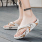 Men's and Women's Spring Summer Soft Slippers Household Soft Sole Flip Flops Non-slip Large Size Outdoor Slippers