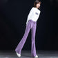 Women's Jeans Spring and Autumn Models Straight Wide-leg Pants Flared Pants Women's High-waist Drape Trousers Micro Trousers