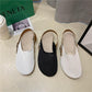 Slippers Women Summer Wear Casual Hollow Breathable Comfortable Flat-bottomed Lazy One-foot Sandals