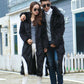 Fur Jackets Fashion Trend Domineering Imitation Fox Fur Mid-length Fur Lovers Windbreaker