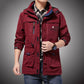 Men Jacket Coat Fashion Trench Coat  Autumn Brand Casual Silm Fit Overcoat Jacket Male Bomber Jacket