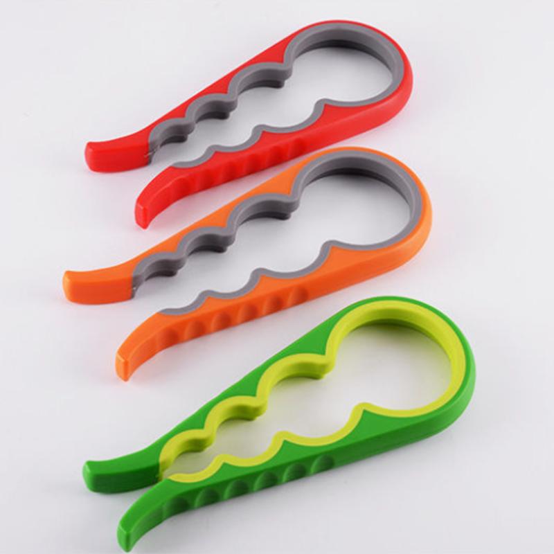 4-in-1 Opener Gourd-shaped Can Creative Multifunction Screw Cap Jar Bottle Opener Kitchen Tools