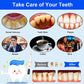 Electric tooth scaler Ultrasonic calculus remover Oral plaque and tartar scaler Teeth whitening tool