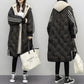 White Duck Down Jacket Women Long Thick Loose Down Coat Ladies Winter Parka Jacket