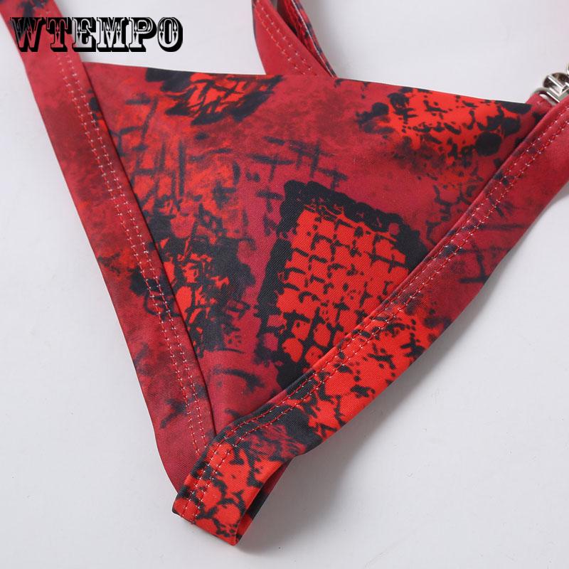 WTEMPO Women's Summer Swimsuit Bathing Beach Swimwear Bikini