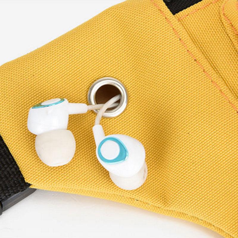 Women's Waist Bag Sports Fashion Korean One-shoulder Chest Bag Light and Versatile Mobile Phone Bag Leisure Travel Messenger Bag
