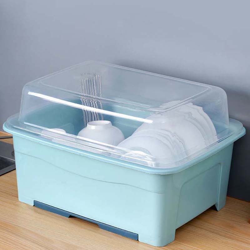 Kitchen Shelf Packing Bowl Chopstick Storage Box Household In A Box Dish Storage Shelving Countertop Cupboard