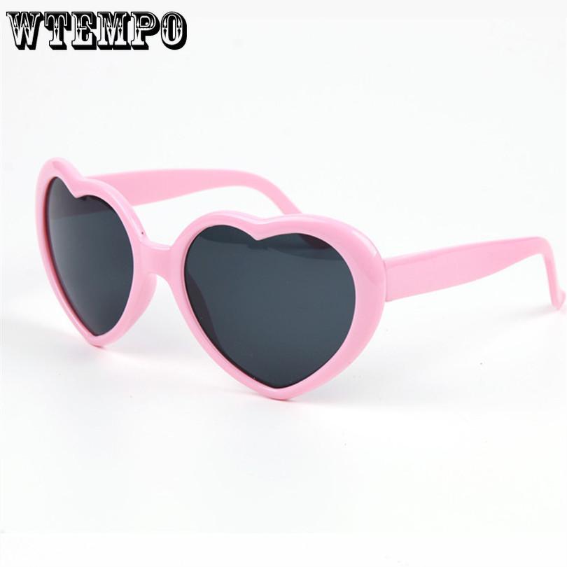 Love Heart Shaped Sunglasses Women Glasses Brand Designer Cat Eye Sun Glasses Retro Ladies Shopping