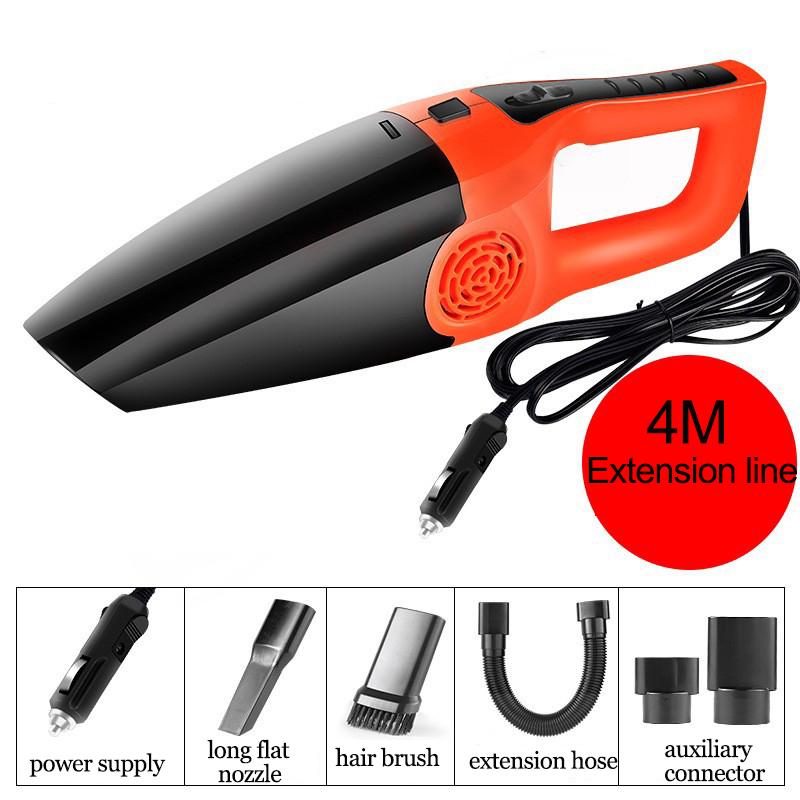 8000PA Car Vacuum Cleaner 120w High Power Wet And Dry Strong Suction Portable Vacuum Cleaner