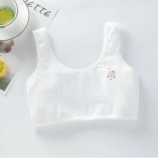 Fashionbyme Lovely Girls Printing Underwear Bra Vest