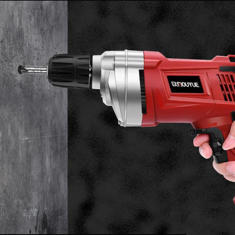 1080W Electric Drill Electric Screwdriver Plug-in Motor for Drilling, Cutting and Grinding