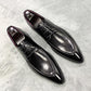 British Style Large Size Shoes Casual Trend Shoes Fashion Suit Shoes Summer Pointed Shoes Men
