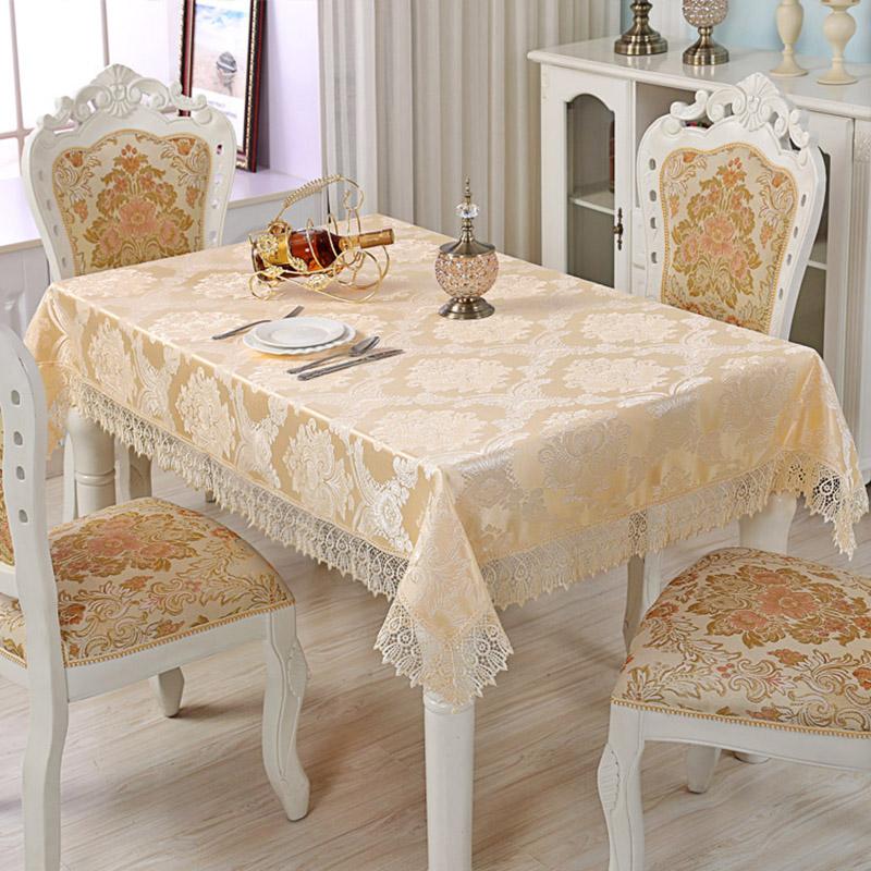 Home Decor Nordic Style Pastoral Lace Table Cloth Embroidered Fabric Table Cloth Dining Table Coffee Table Table Cloth Cover Towel