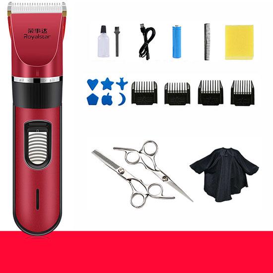 Rechargeable Low-noise Hair Clipper Remover Cutter Grooming Hair Trimmer Electrical Hair Cut Machine