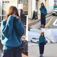 Girly ThickenLoos e Skin-friendly Sweater Loose Solid Color Crew Neck Bottoming KnitwearTop