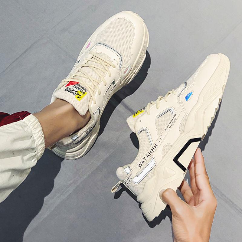 Summer Daddy Shoes Men's Fashion Breathable Shoes Youth Casual Shoes Sports Shoes